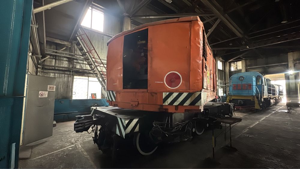 Железнодорожный кран КДЭ- 163