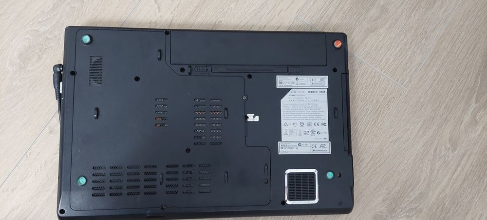 Msi laptop Ex623x