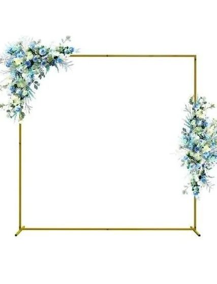 Arcada metalica 2mx2m aurie pentru petreceri