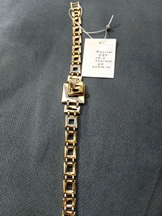 Браслет Жёлтое Золото 585 пробы