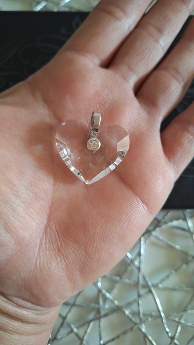 Сребърни колиета сърца