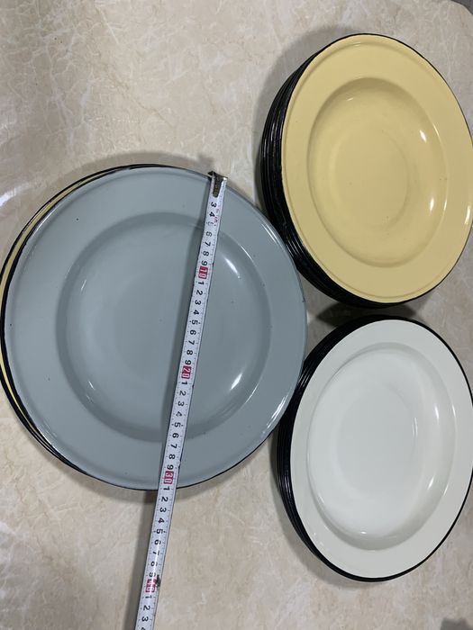 Тарелки металлические. Темир лаган