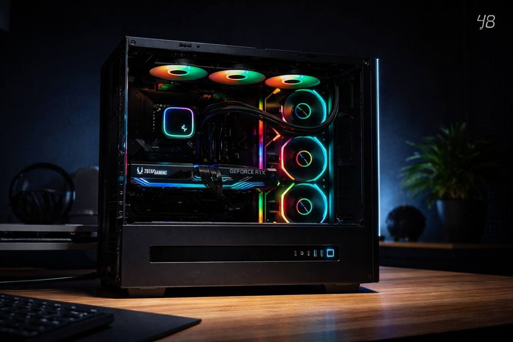 Компьютер Ryzen 7 7800X3d/Ddr5 32/Rtx 5060