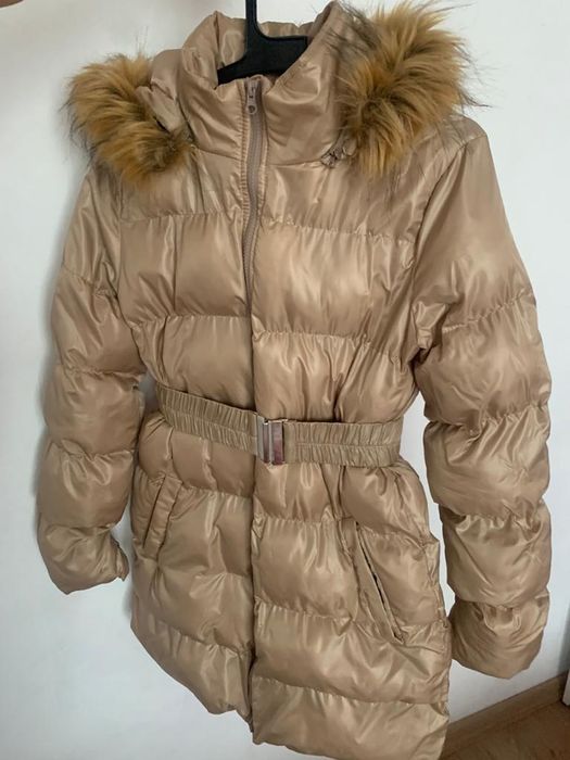 Пухено дамско яке