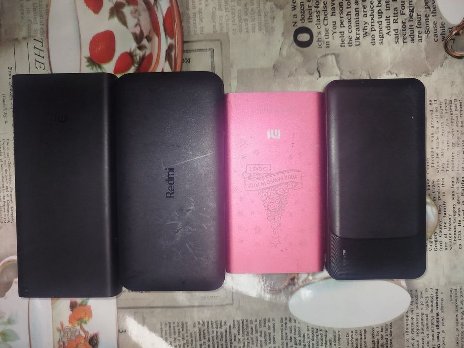 Повербанки четырёх видов