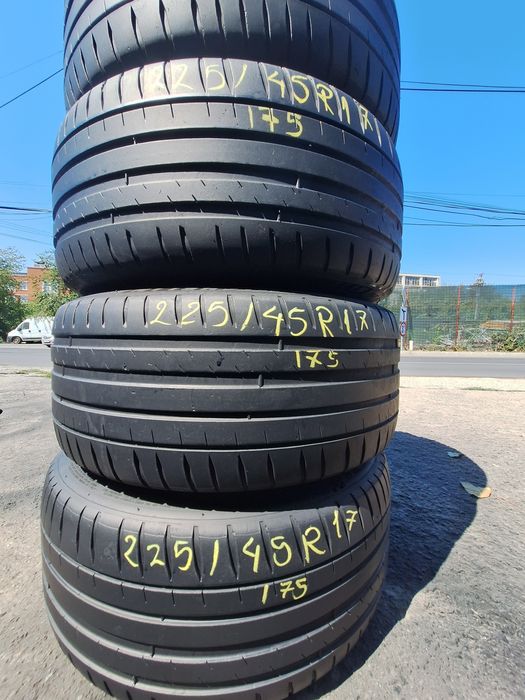 4 anvelope vara 225/45r17 Michelin  zp runflat rft dot 4420 Montaj Gratuit