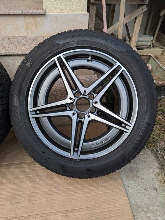Jante Roți originale iarna Mercedes R19 GLC EQC x253 2 latimi C293