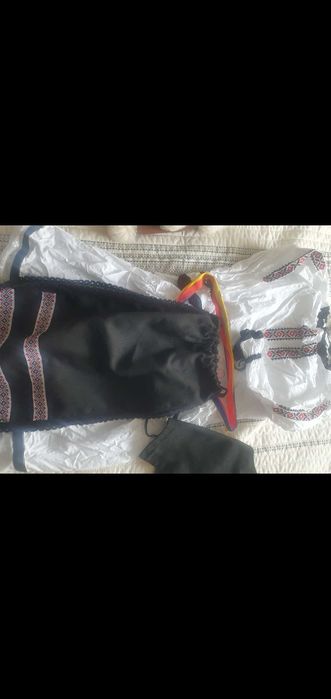 costum popular fete 7-10 ani