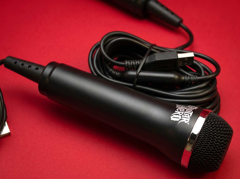 Logitech E-UR20 RockBand USB Микрофон за PC, PlayStation, Xbox, Wii, Mac, Пеене, Караоке