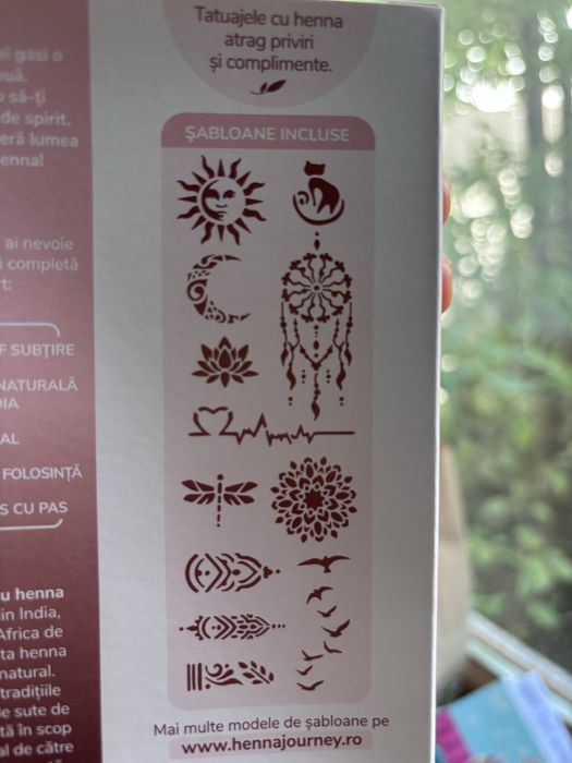 Lichidare Kit-uri henna tattoo