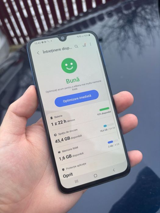 Telefon Samsung Galaxy A40  Impecabil ca Nou Blue 64GB 4GB Ram 4G