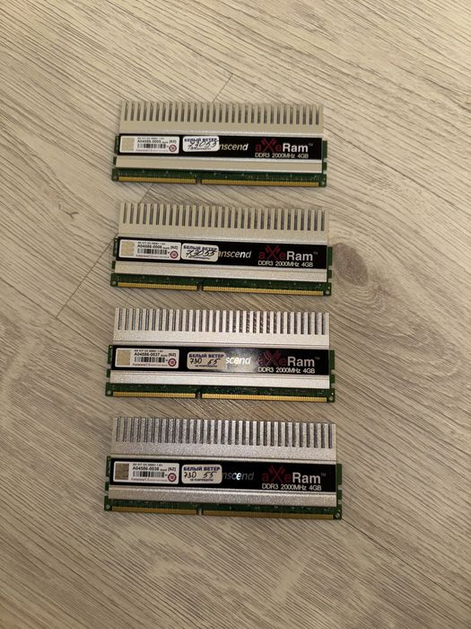 Продам Озу 16 gb 4 gb ddr3