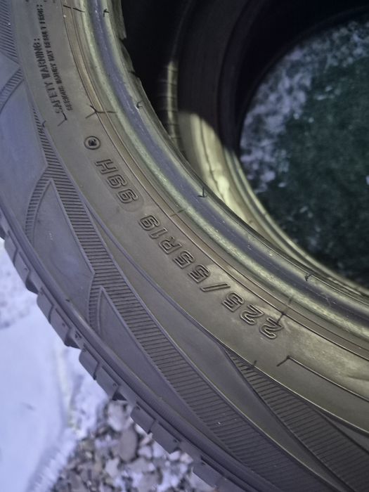 Vând cauciucuri 225/55/19 M+S 2și2 imp Germania