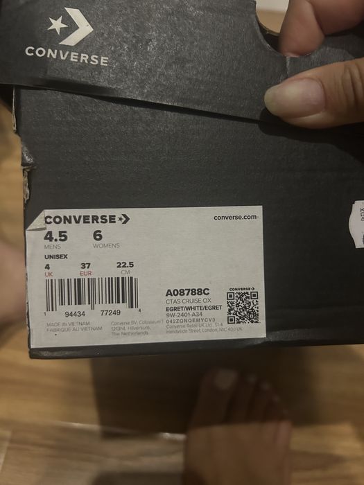 Tenisi Converse dama, noi, marimea 36