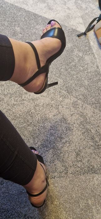 Sandale noi elegante, piele, Zee Lane