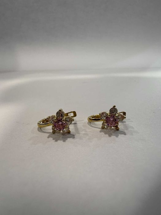 Златни детски обеци – 14K / 1.10 г