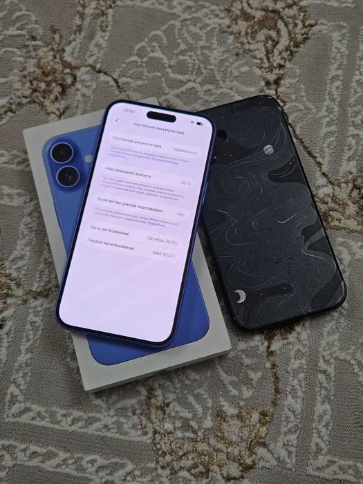 Продам iPhone 16+ Plus Apple blue