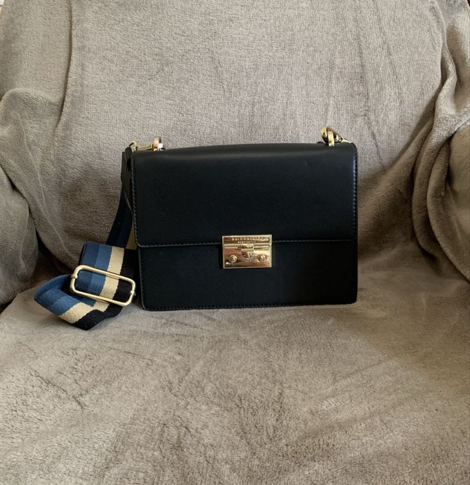 Seidenfelt чанта/ Esprit Дамска чанта,естествена кожа