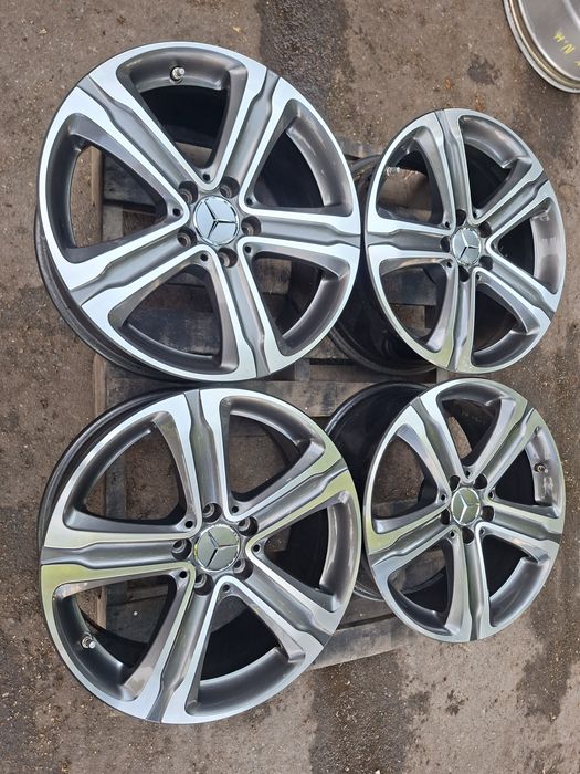 Като нови 18" 5Х112мм Мерцедес Оригинални Алуминиеви джанти, 5x112mm Mercedes-Benz