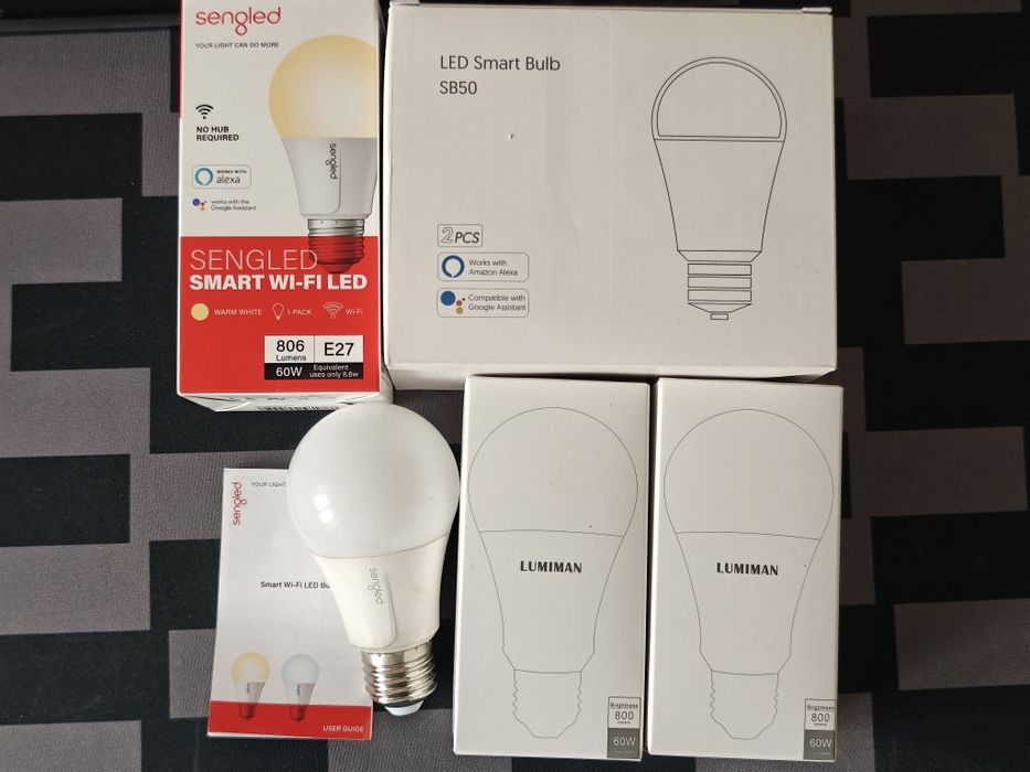 Smart E27 Wi-Fi Крушки