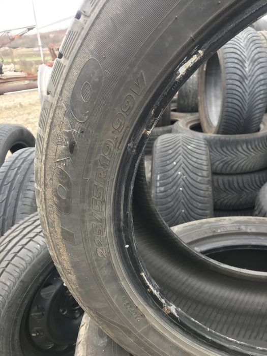 Set 4 anvelope vara 225 55 19 impecabile