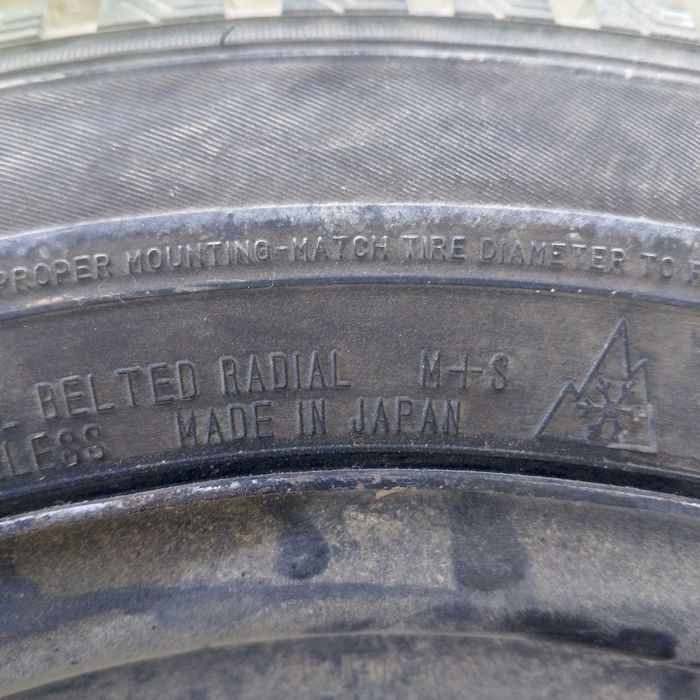 Qishki mixli shina diska bilan