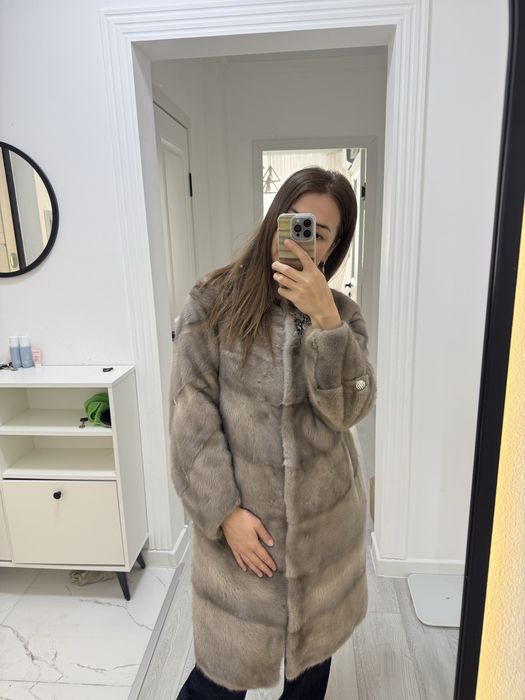 Шуба цвет колотый лед