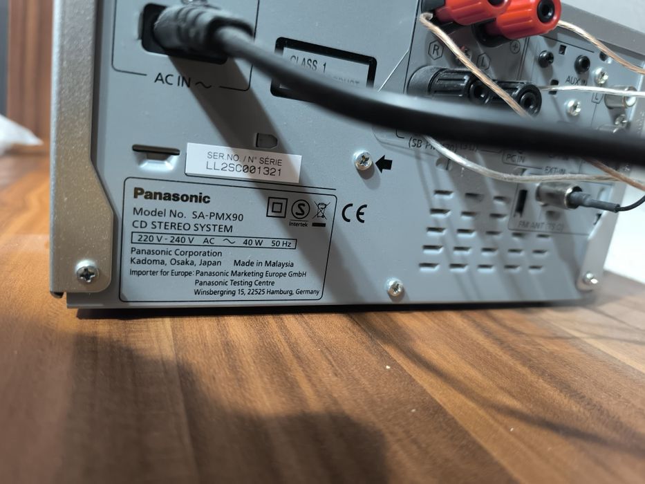 Аудио система PANASONIC SC-PMX90EG-S