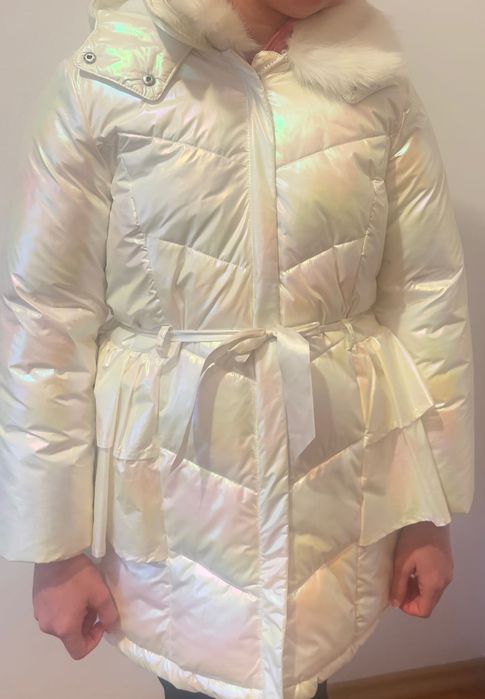 топло зимно пухено яке за момиче