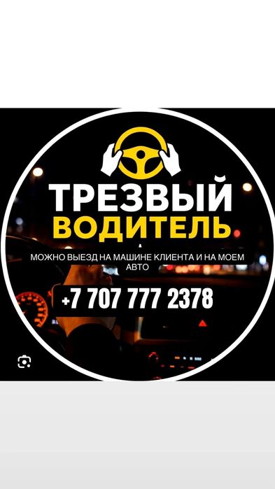 Трезвый водитель