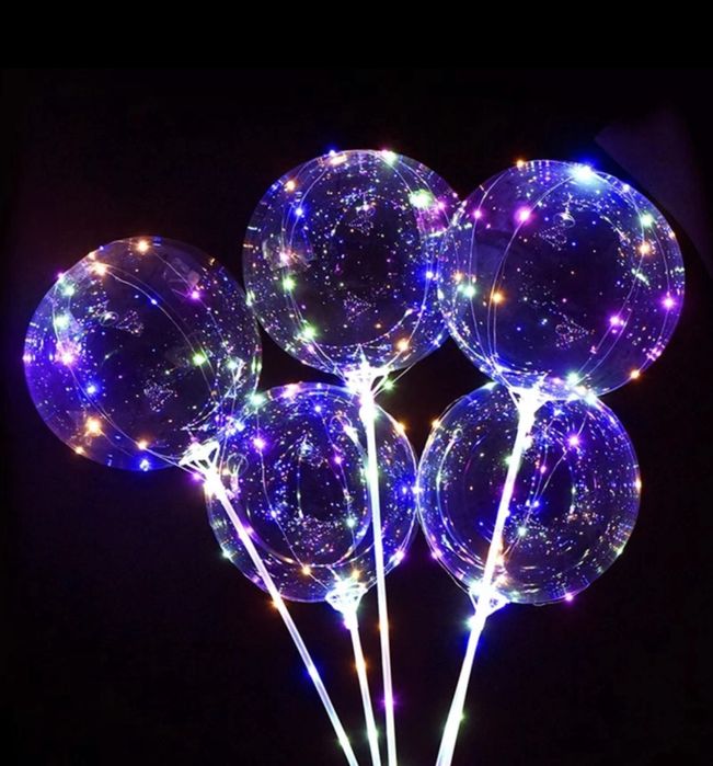 Шары бобо светящиеся