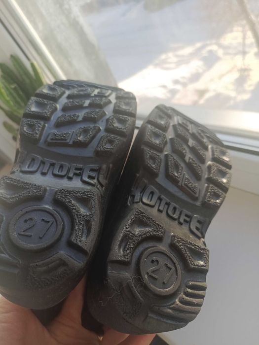 Сапожки  детские тёплые 27 размер