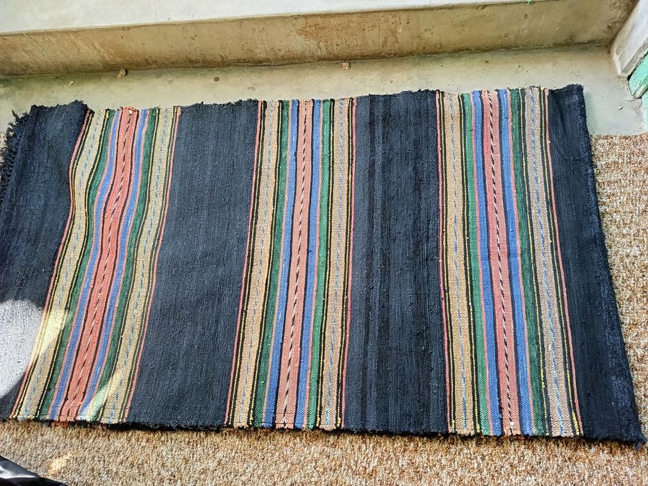 Вълнена и памучна черга