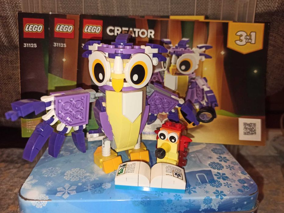 Лего (lego creator 31125) 3 в 1, Удивительные лесные жители