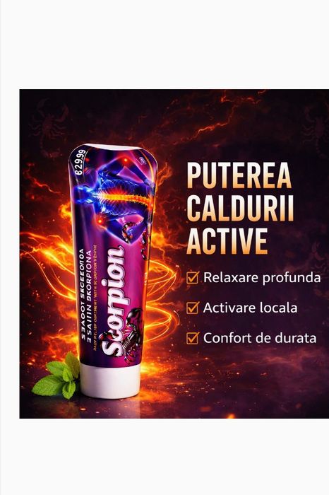 Angro  6  buc Crema extract cu venin de scorpion.