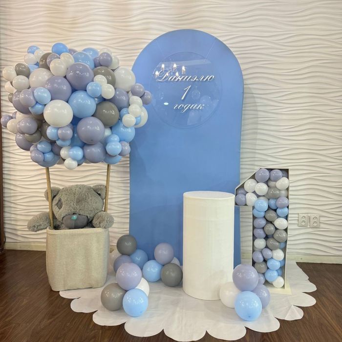 ОФОРМЛЕНИЕ ФОТОЗОН шарами на мероприятия, выписки, дни рождения.