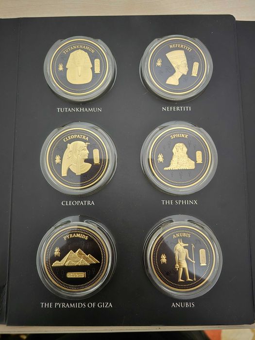 Album monede argint/aur 24k