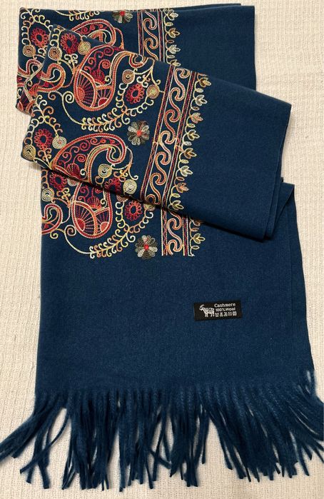 Палантин кашемировый, оригинал