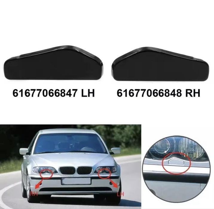 Нови капачета с Високо качество за пръскалките на фарове BMW E46 БМВ