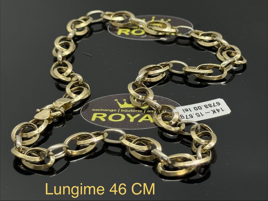 Bijuteria ROYAL : Lant AUR 14K / 15.67 GR