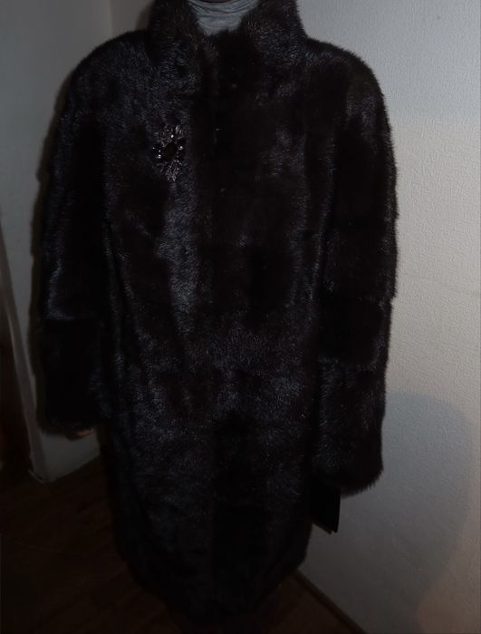 Натуральная норковая шуба