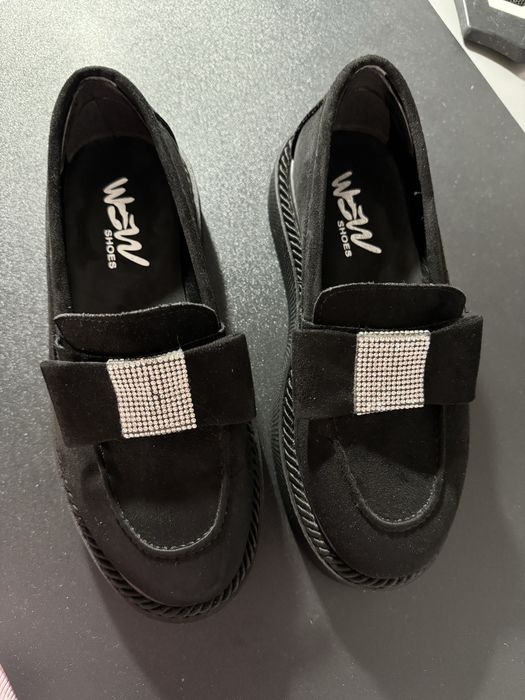 Mocasini piele intoarsa DePurtat noi