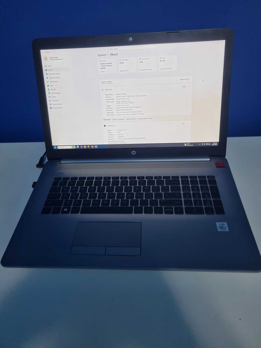 Laptop HP 470 G7 | Intel Core i7-10510U | 512 GB NVMe M.2 | Ecran 17.3" FHD | Stare Impecabilă