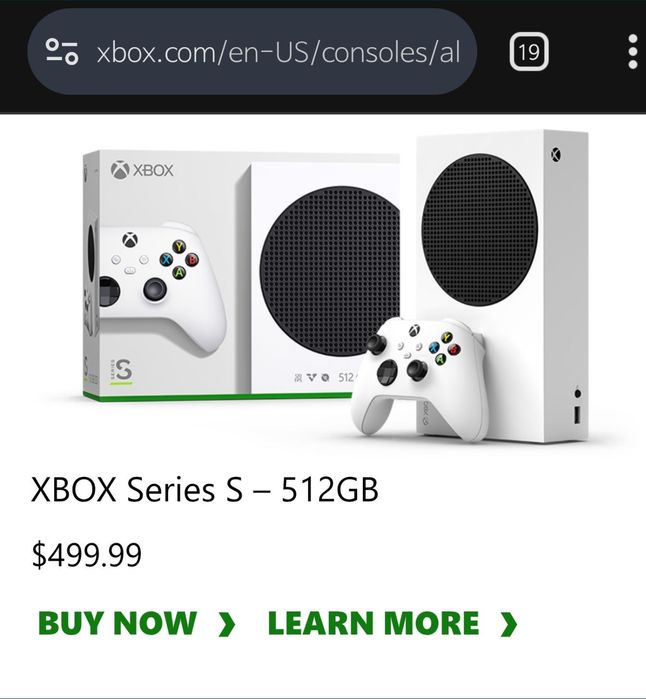 Xbox Series S 512GB! Лучший выбор для GTA 6 Как новый! Супер состояние