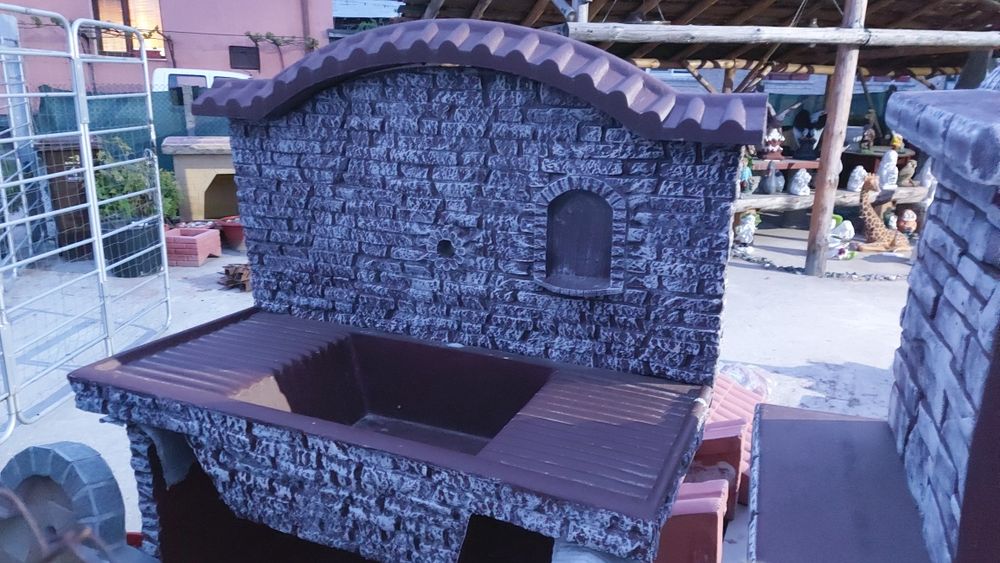 Барбекю и градинска мивка