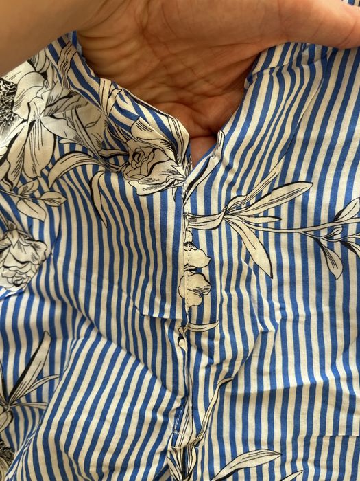 Риза с широк ръкав Zara