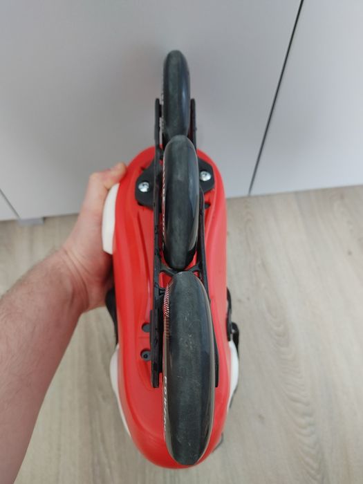 Role Powerslide Zoom 100 mãrime 43-44 + rucsac Powerslide