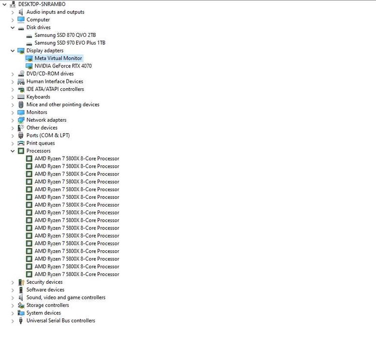 Геймърски/Работен Компютър – AMD Ryzen 7 5800X & RTX 4070