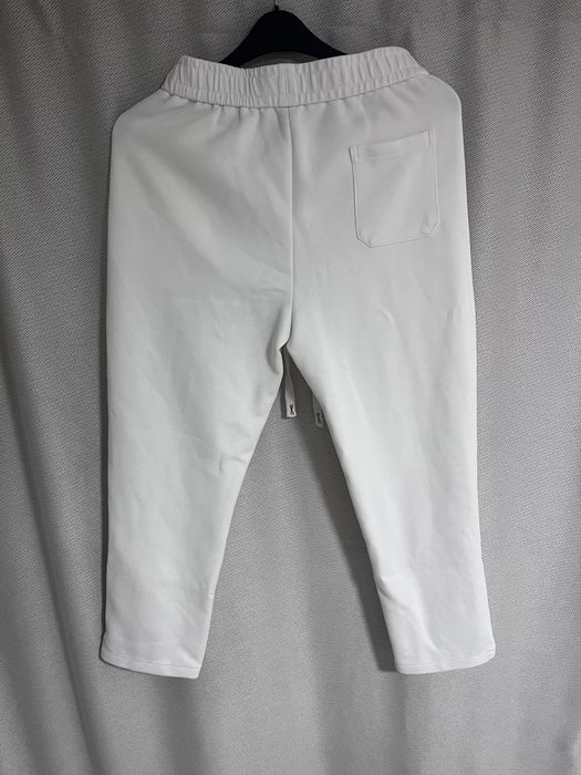 Pantaloni eleganti alb/negru