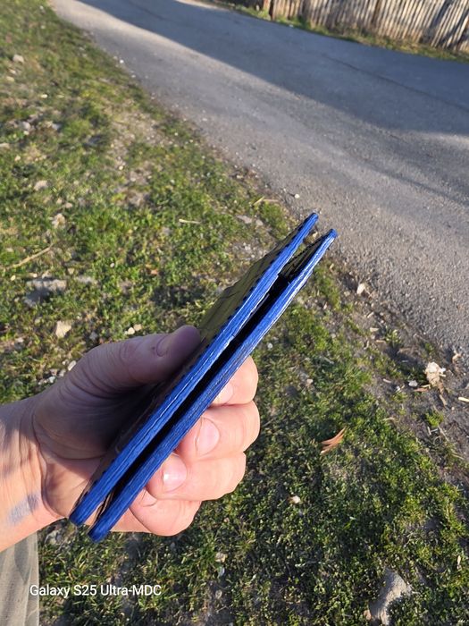 Vând două portofele din piele naturala, handmade, la pachet